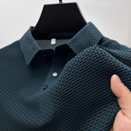 Camisa Polo Masculina - Texturizada