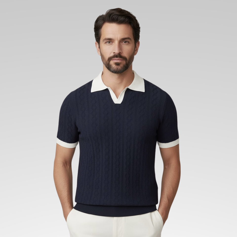 Camisa Polo Masculina - Tricot Premium
