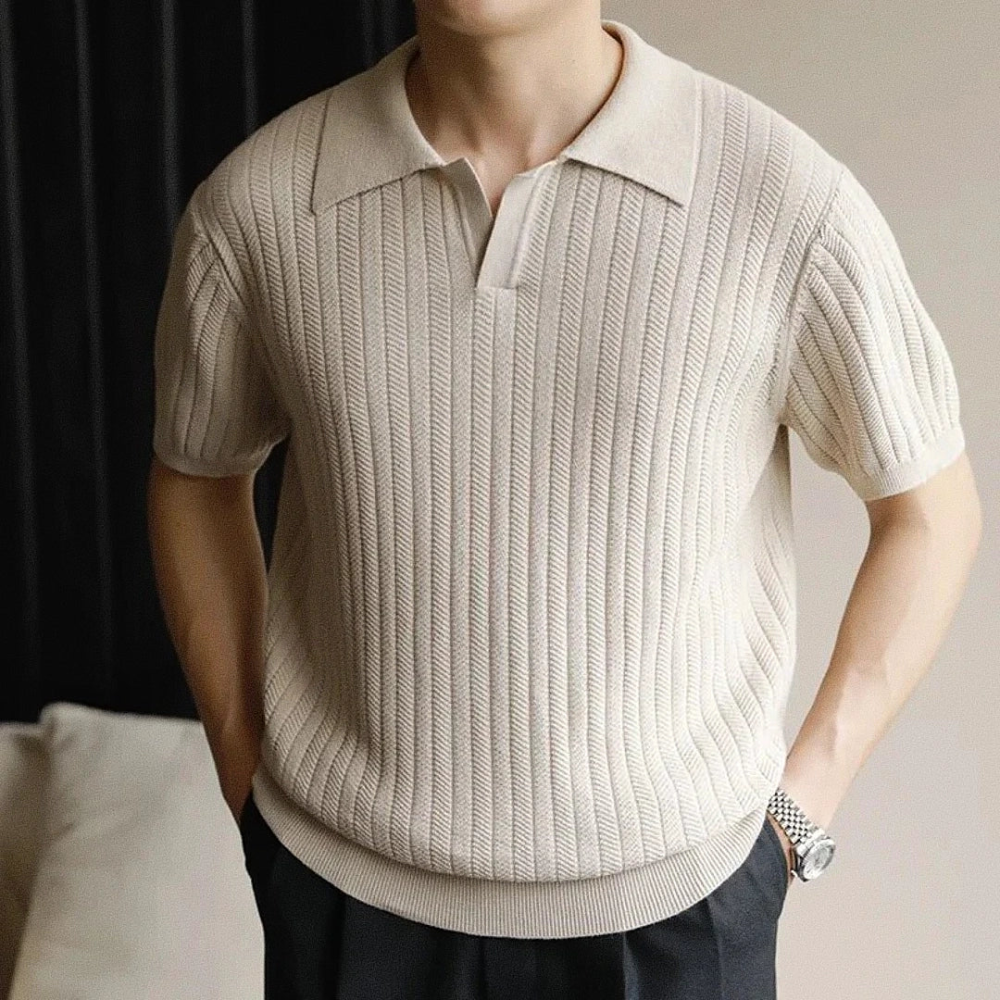 Camisa Polo Masculina - Tricot Italiano