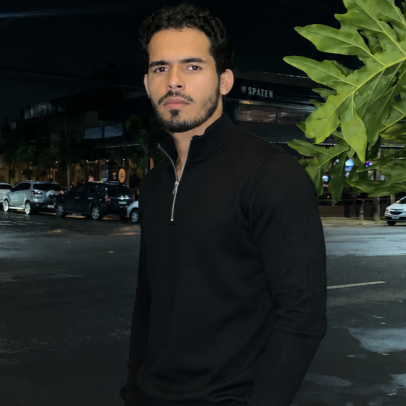 Suéter Half Zip Premium