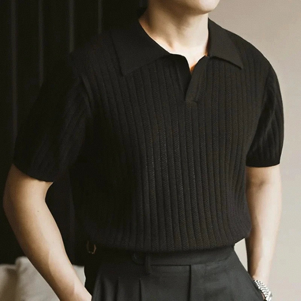 Camisa Polo Masculina - Tricot Italiano