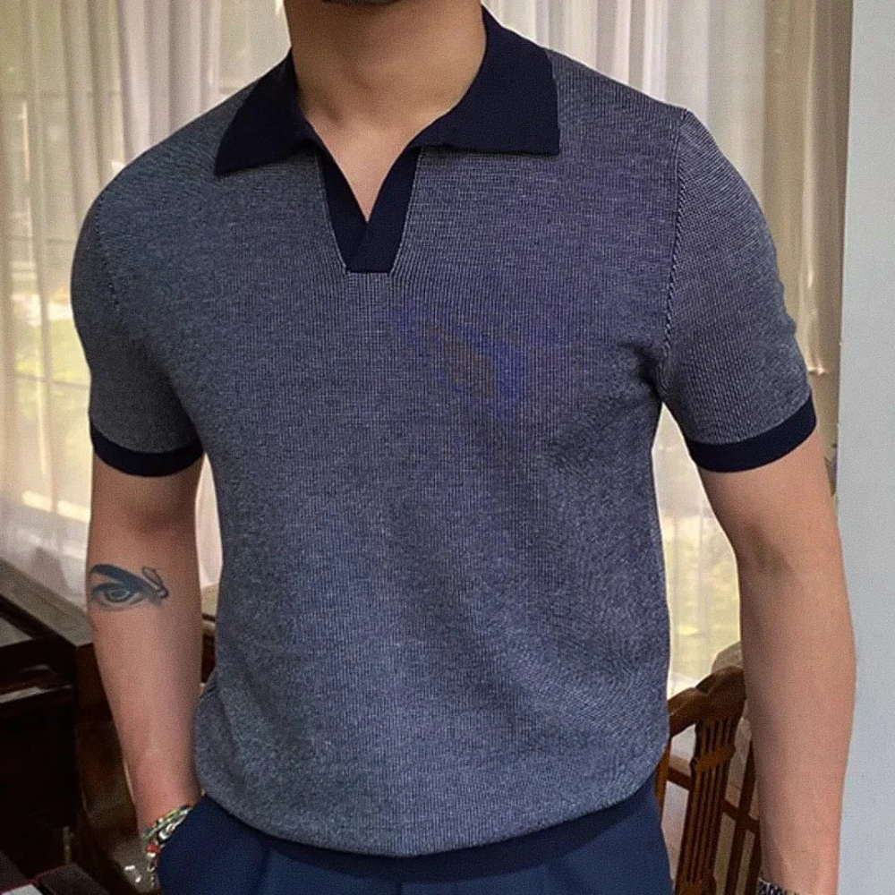 Camisa Polo Masculina - Tricot Geneva