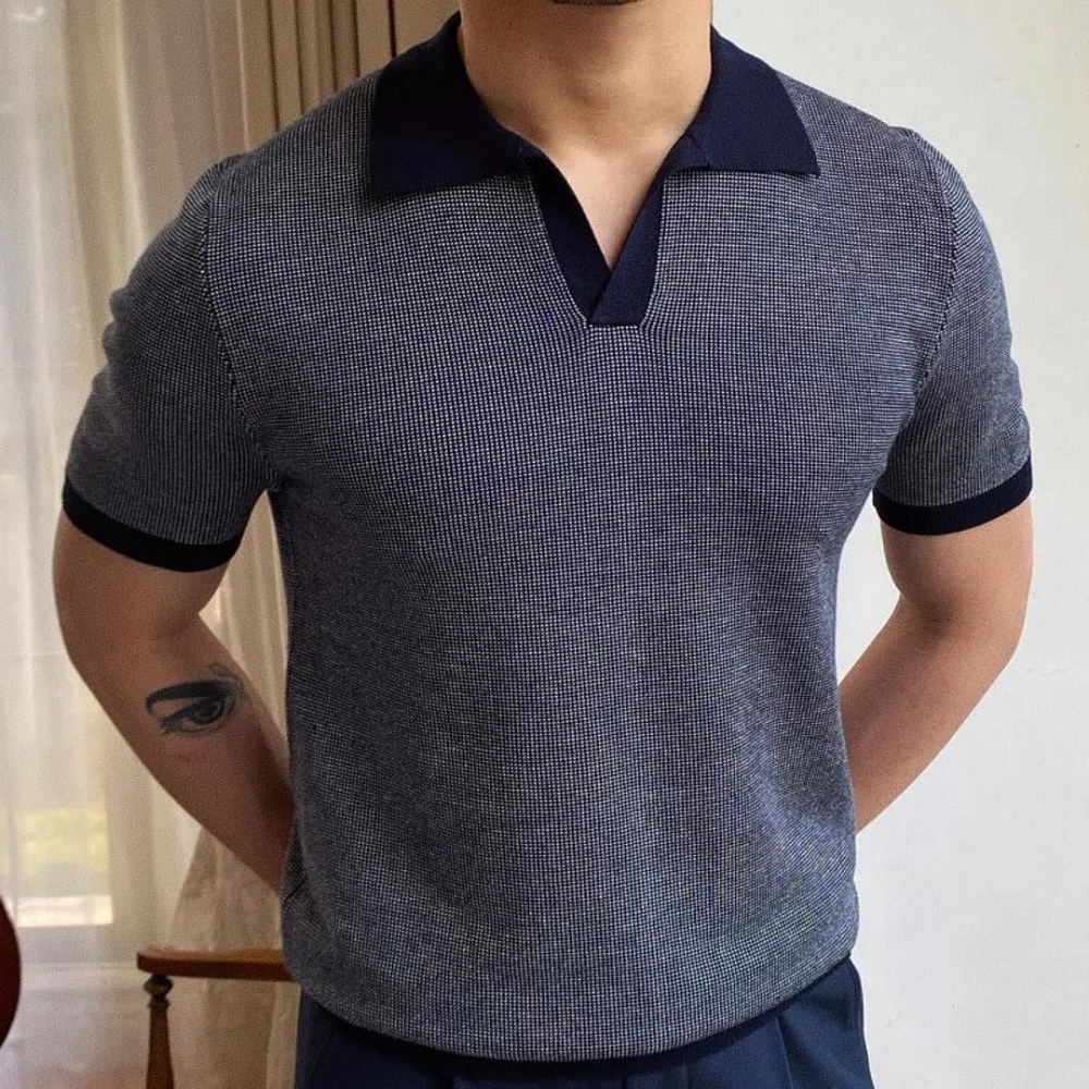 Camisa Polo Masculina - Tricot Geneva