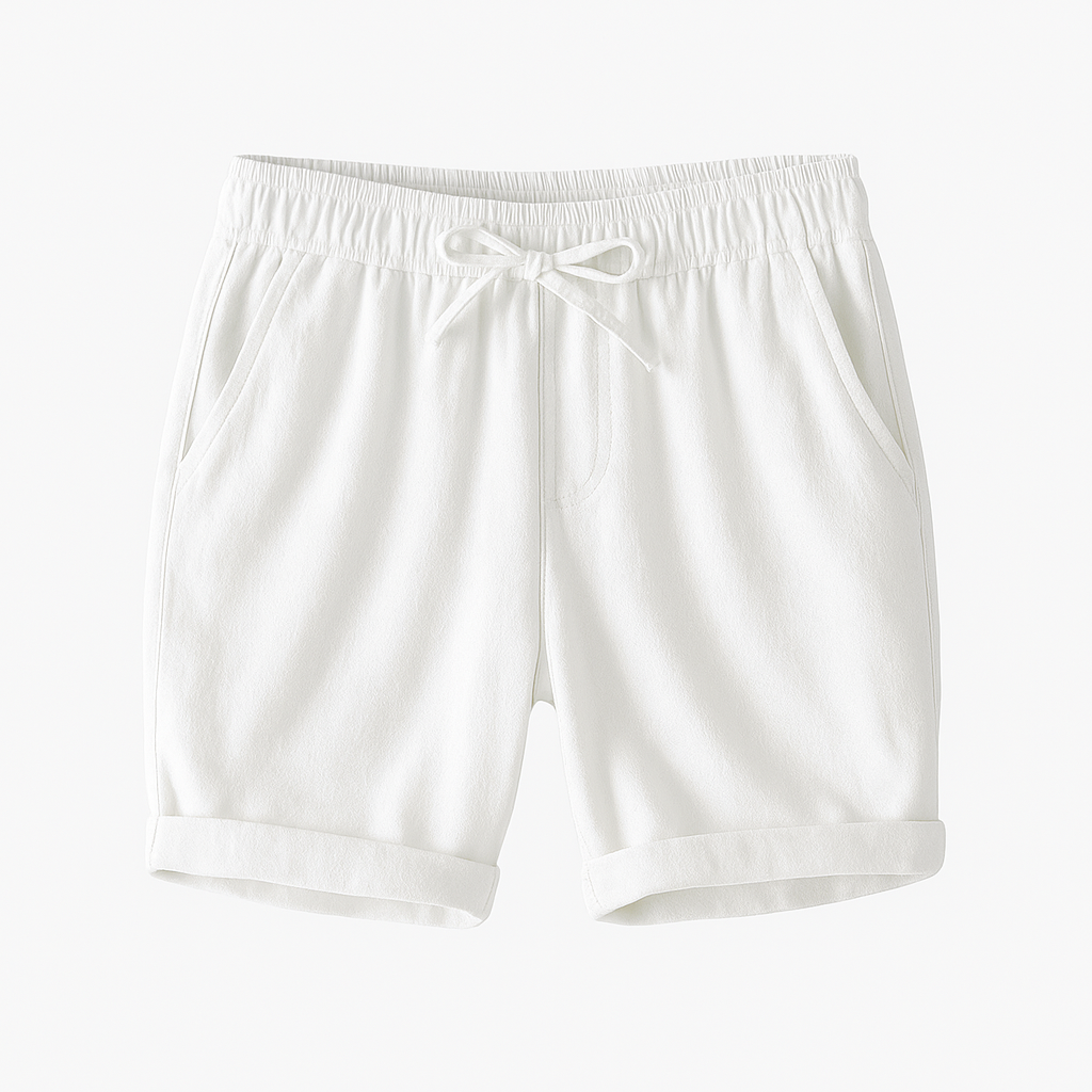 Bermuda Masculina de Linho - Verano