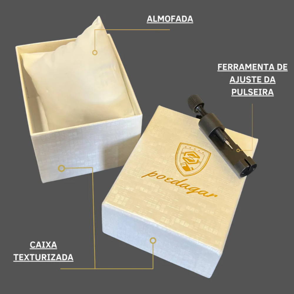Relógio Masculino - Deluxe Edition