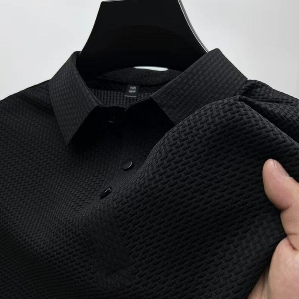 Camisa Polo Masculina - Texturizada