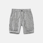 Bermuda Masculina de Linho - Listrada