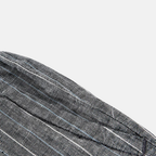 Bermuda Masculina de Linho - Listrada