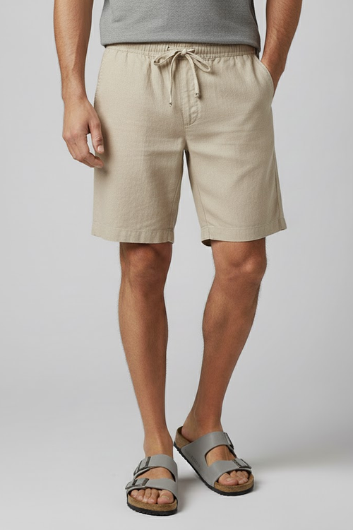Bermuda Masculina de Linho - Capri