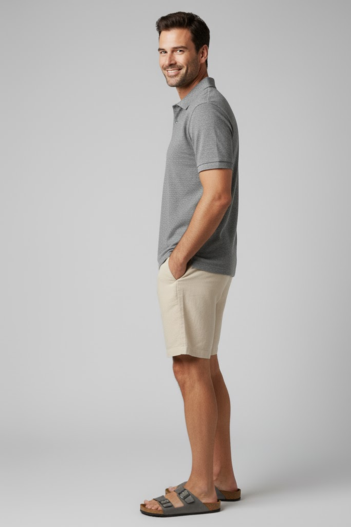 Bermuda Masculina de Linho - Capri
