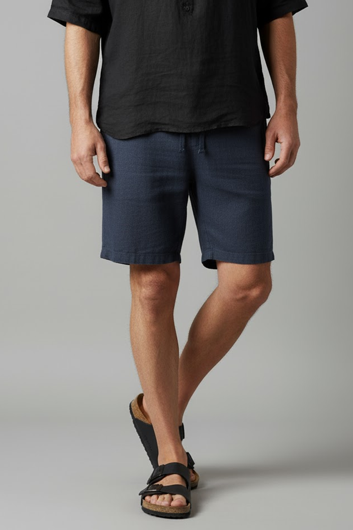 Bermuda Masculina de Linho - Essential