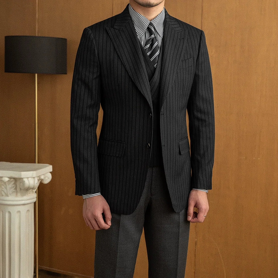 Blazer Masculino Listrado - Torino