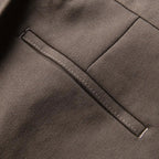 Calça Alfaiataria Masculina - Marrom/Preto