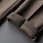 Calça Alfaiataria Masculina - Marrom/Preto