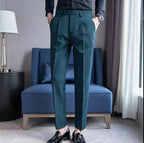 Calça Alfaiataria Masculina - Verde Musgo