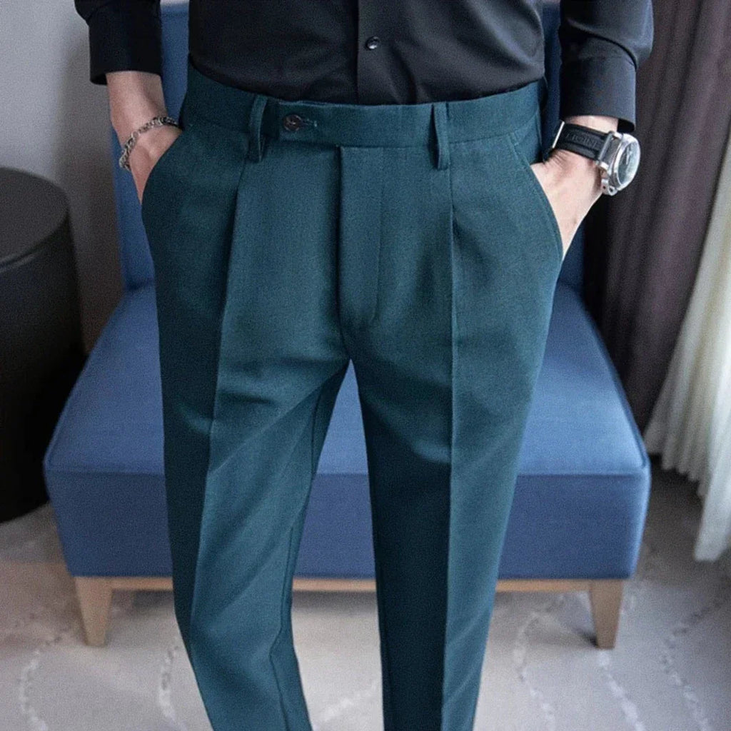 Calça Alfaiataria Masculina - Verde Musgo