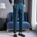 Calça Alfaiataria Masculina - Verde Musgo
