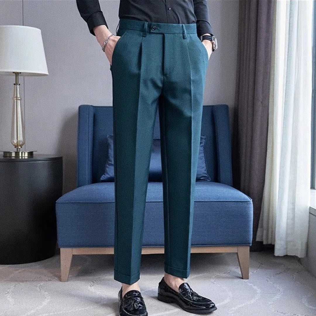 Calça Alfaiataria Masculina - Verde Musgo