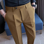 Calça Alfaiataria Masculina - Cáqui