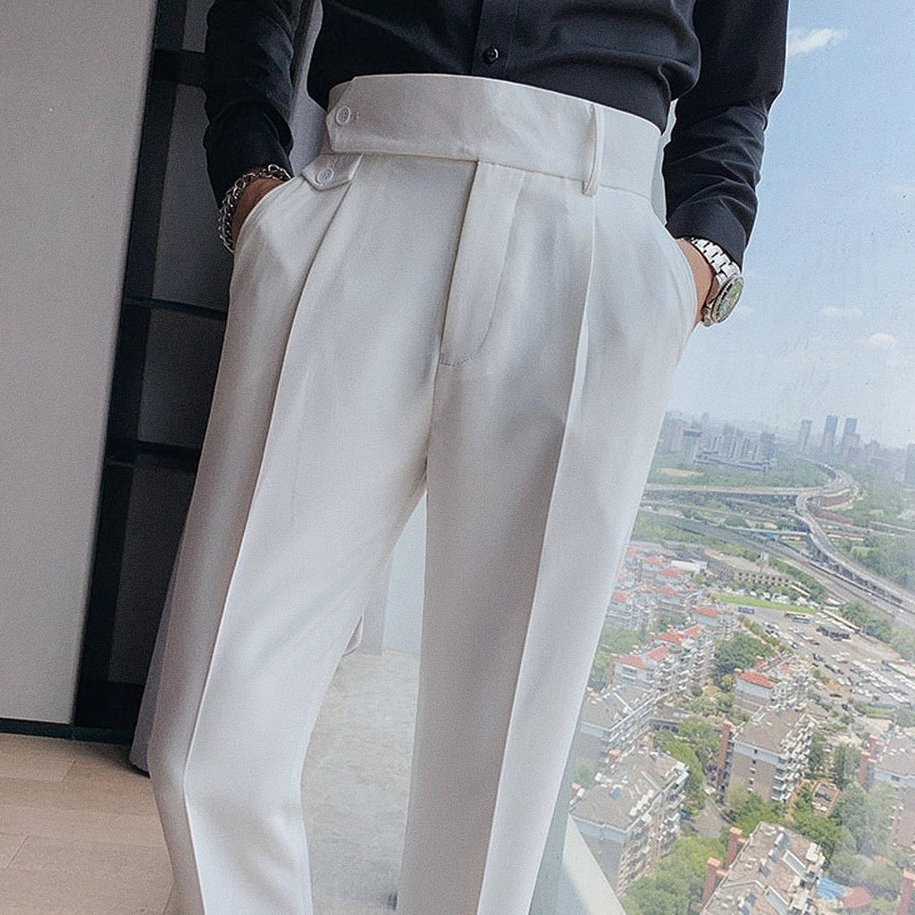 Calça Alfaiataria Masculina - Off-White