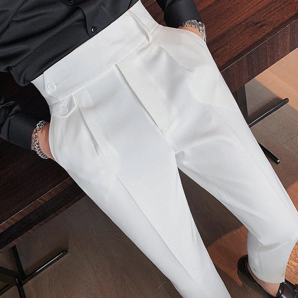 Calça Alfaiataria Masculina - Off-White