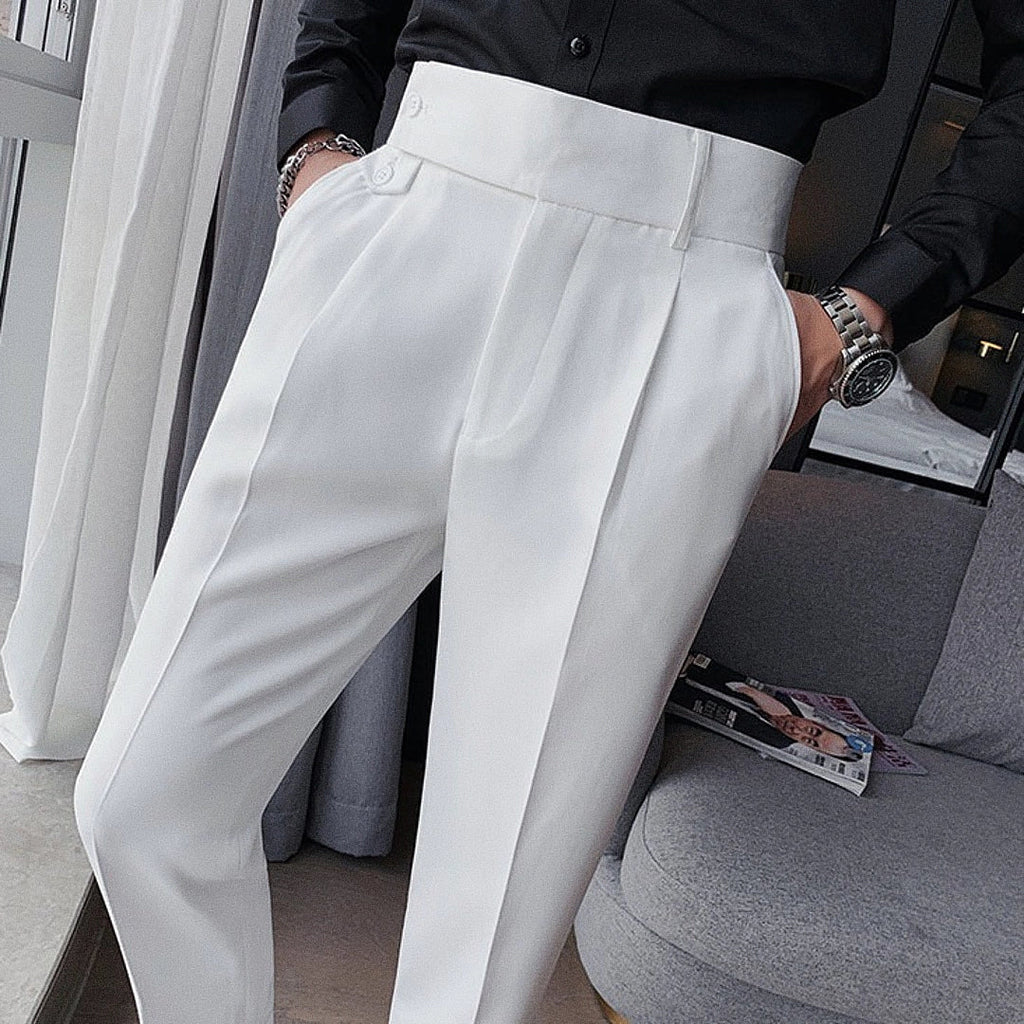 Calça Alfaiataria Masculina - Off-White