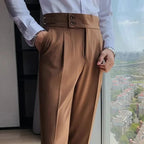 Calça Alfaiataria Masculina - Caramelo