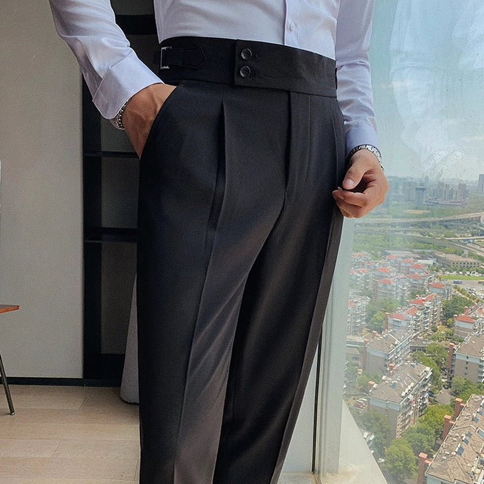Calça Alfaiataria Masculina - Preto