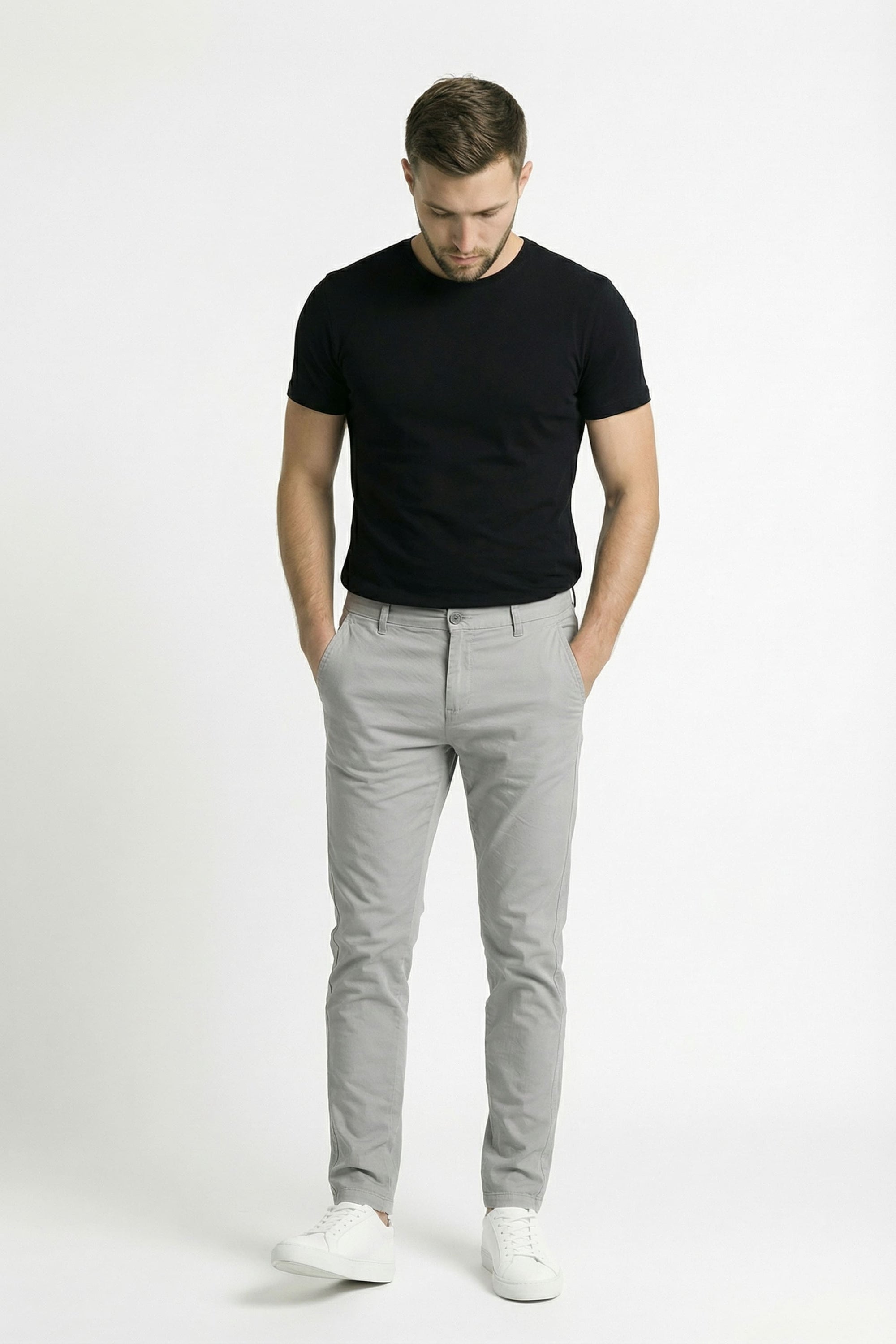 Calça Casual Masculina - Slim