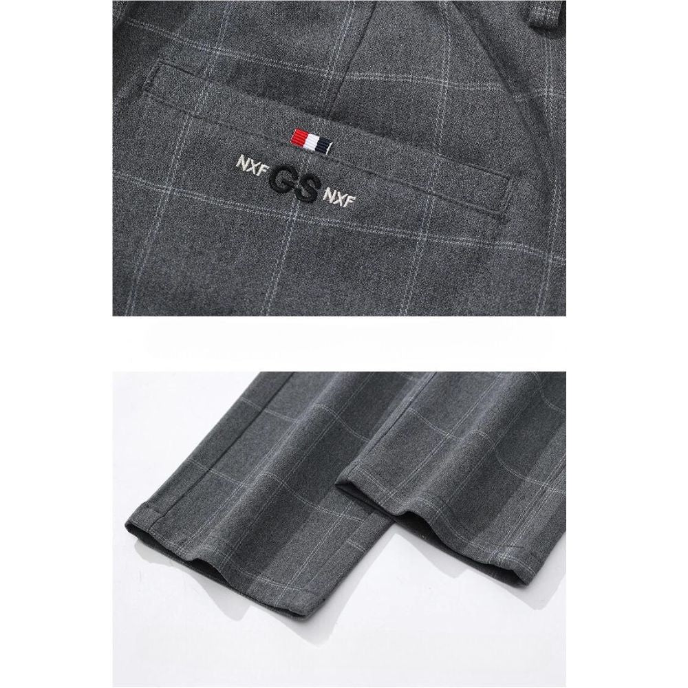 Calça Social Masculina - Xadrez