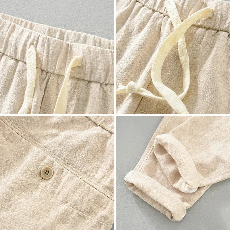 Calça Masculina de Linho - Santorini