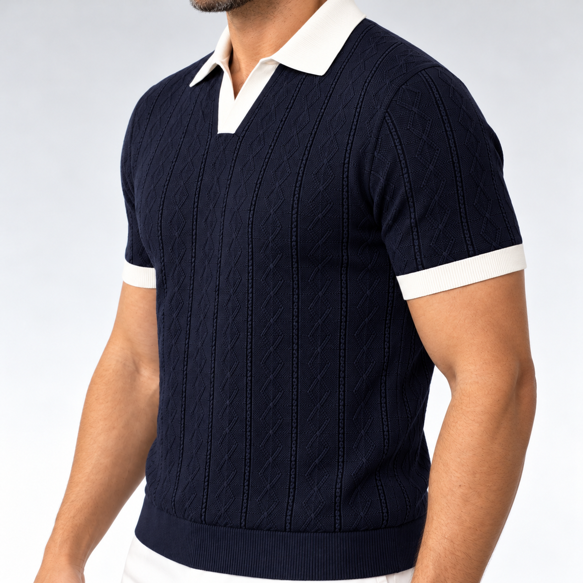 Camisa Polo Masculina - Tricot Premium