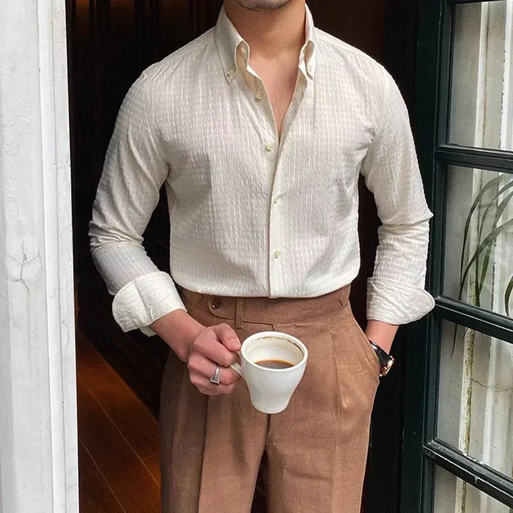 Camisa Social Masculina - Nibosi