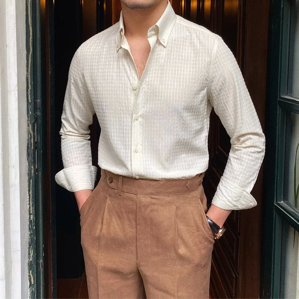 Camisa Social Masculina - Nibosi