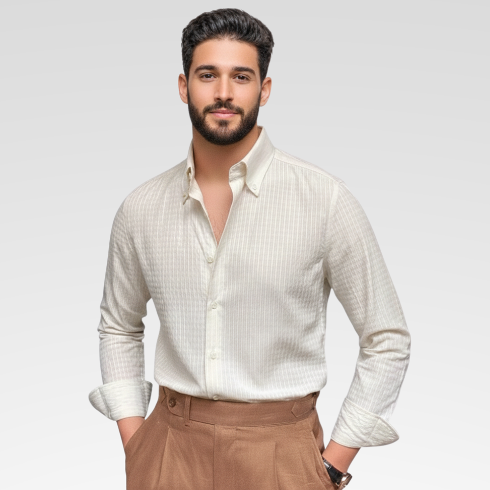 Camisa Social Masculina - Nibosi