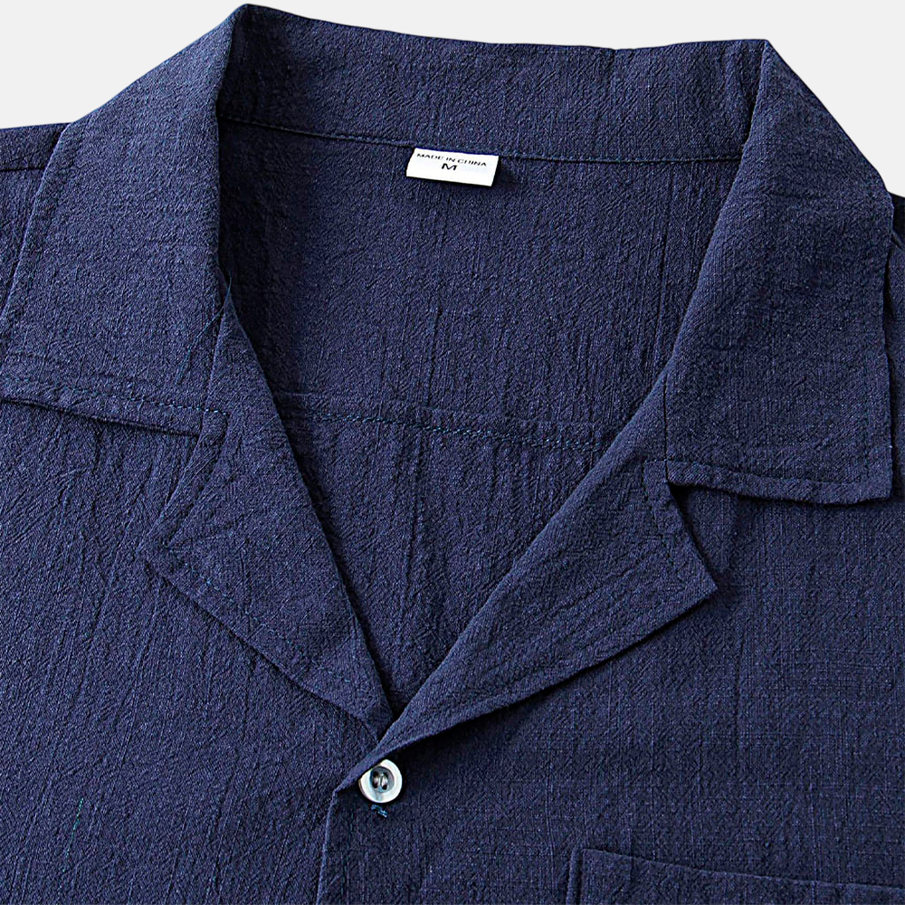 Camisa Casual Masculina – Linho Portofino