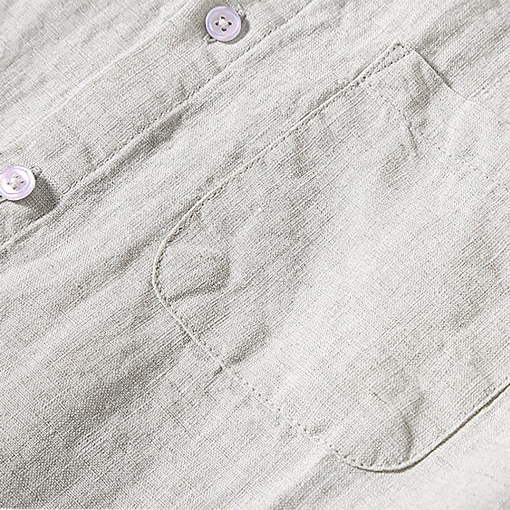 Camisa Casual Masculina – Linho Provence