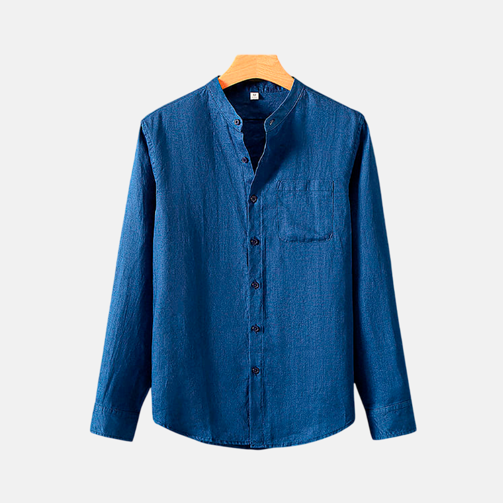 Camisa Casual Masculina – Linho Provence