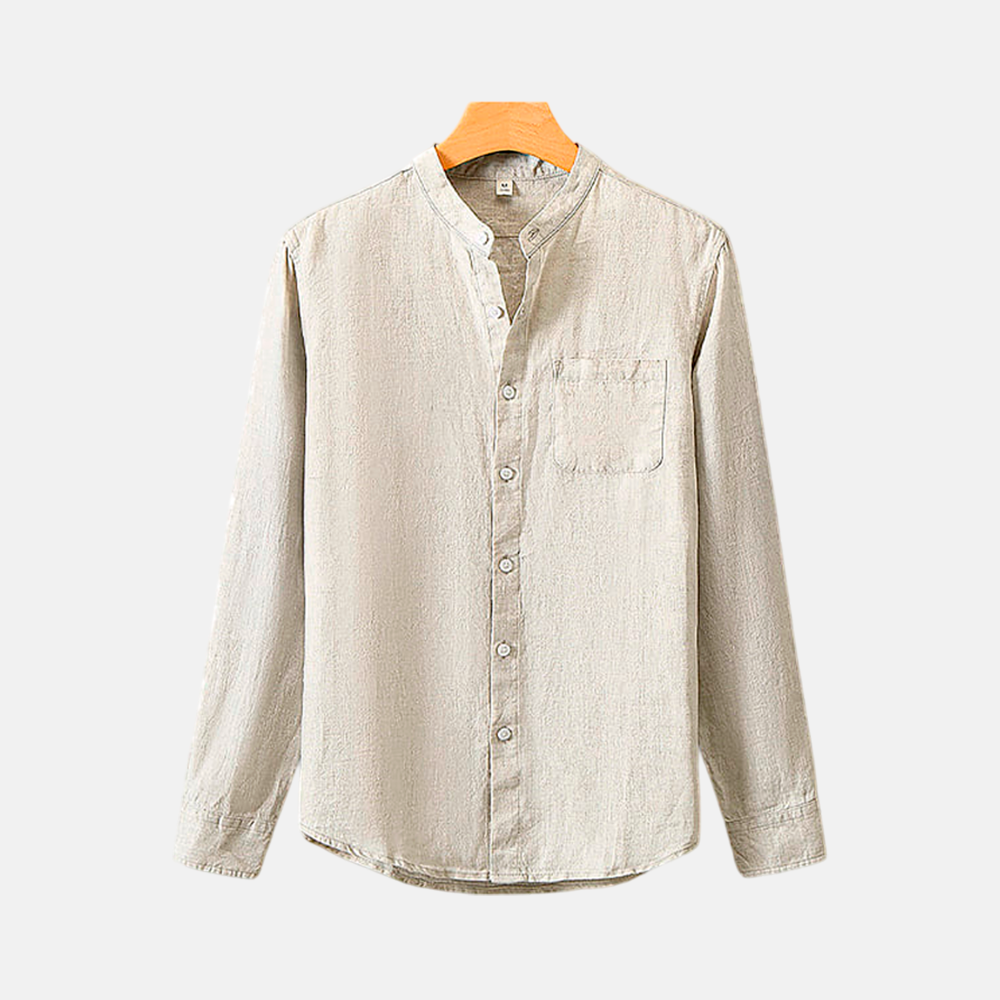 Camisa Casual Masculina – Linho Provence