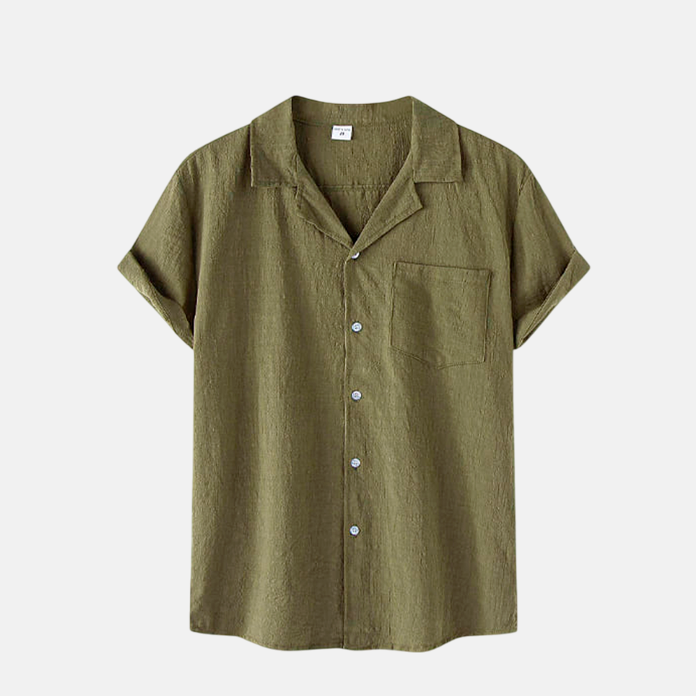 Camisa Casual Masculina – Linho Portofino