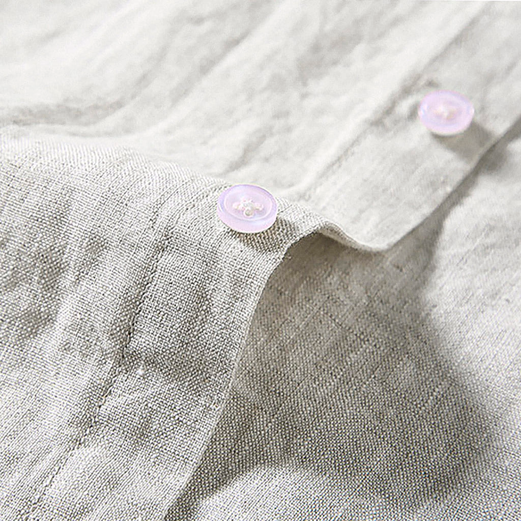 Camisa Casual Masculina – Linho Provence