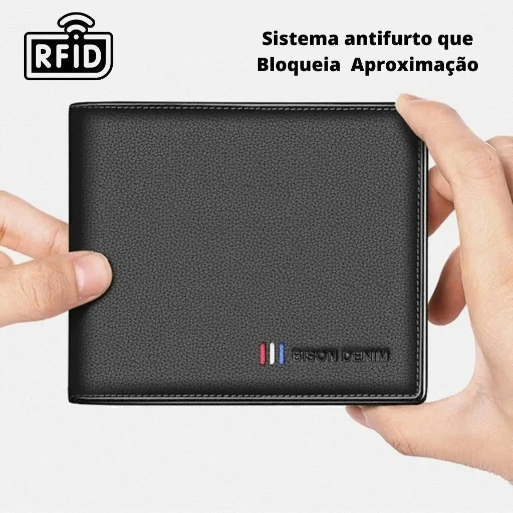 Carteira Masculina - Denim Paris