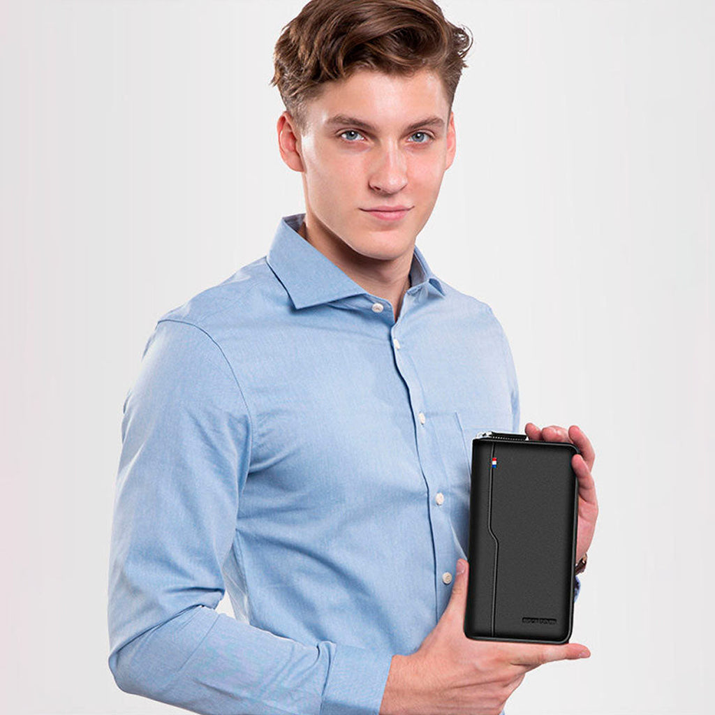 Carteira Masculina - Denim Safepocket