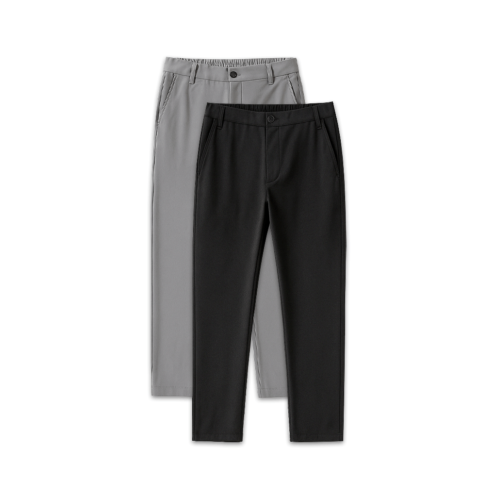Conjunto - 2 Calças Sociais Masculinas