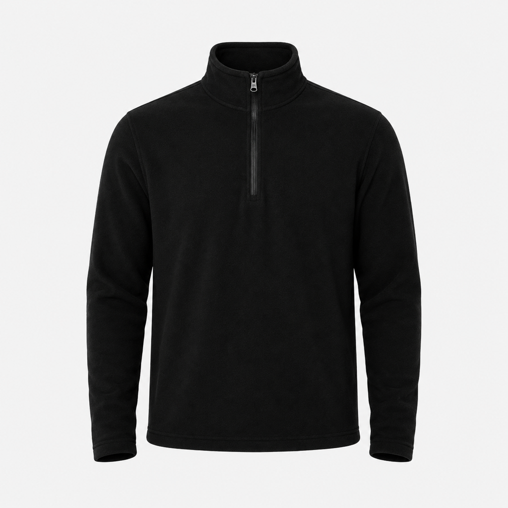 Suéter Masculino - Gola Alta com Zíper