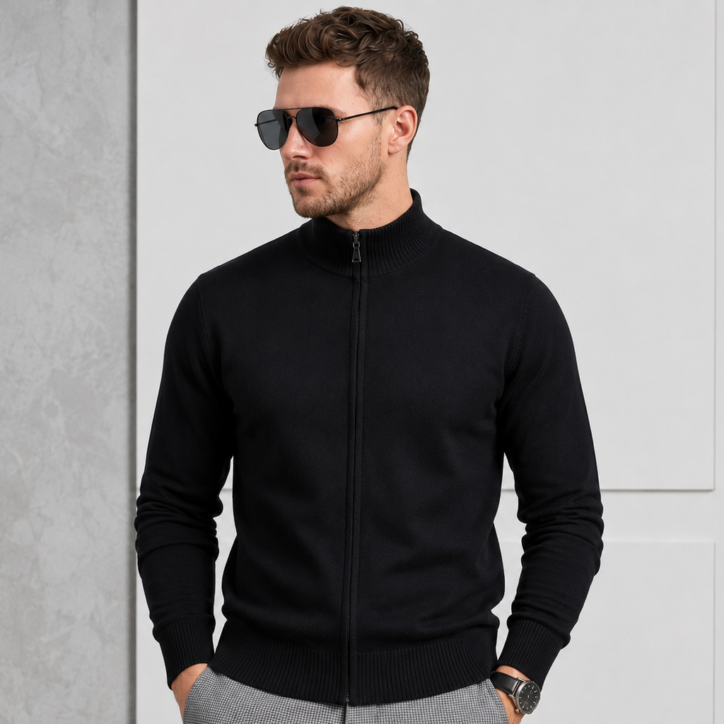 Suéter Masculino - Fecho em Zíper