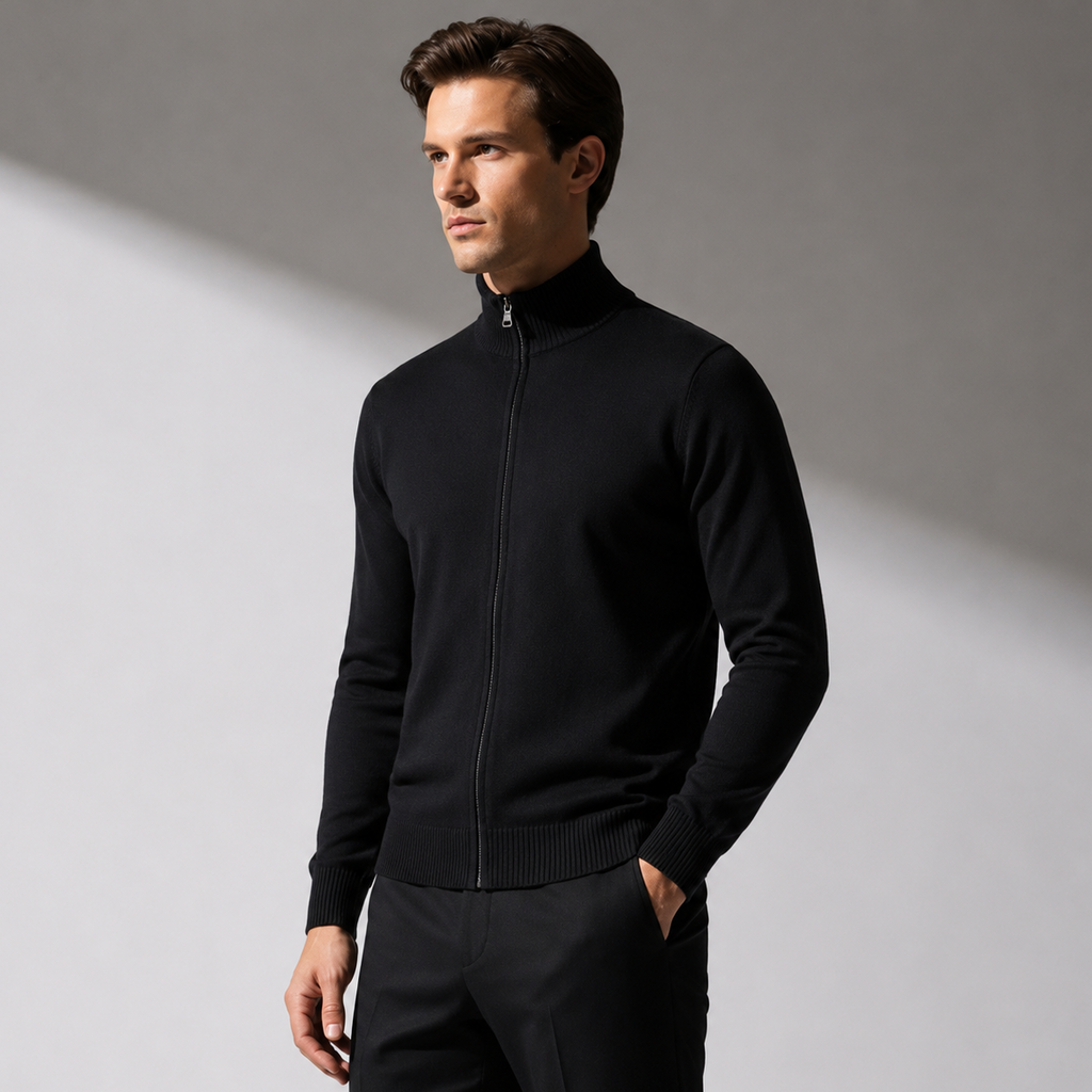 Suéter Masculino - Fecho em Zíper