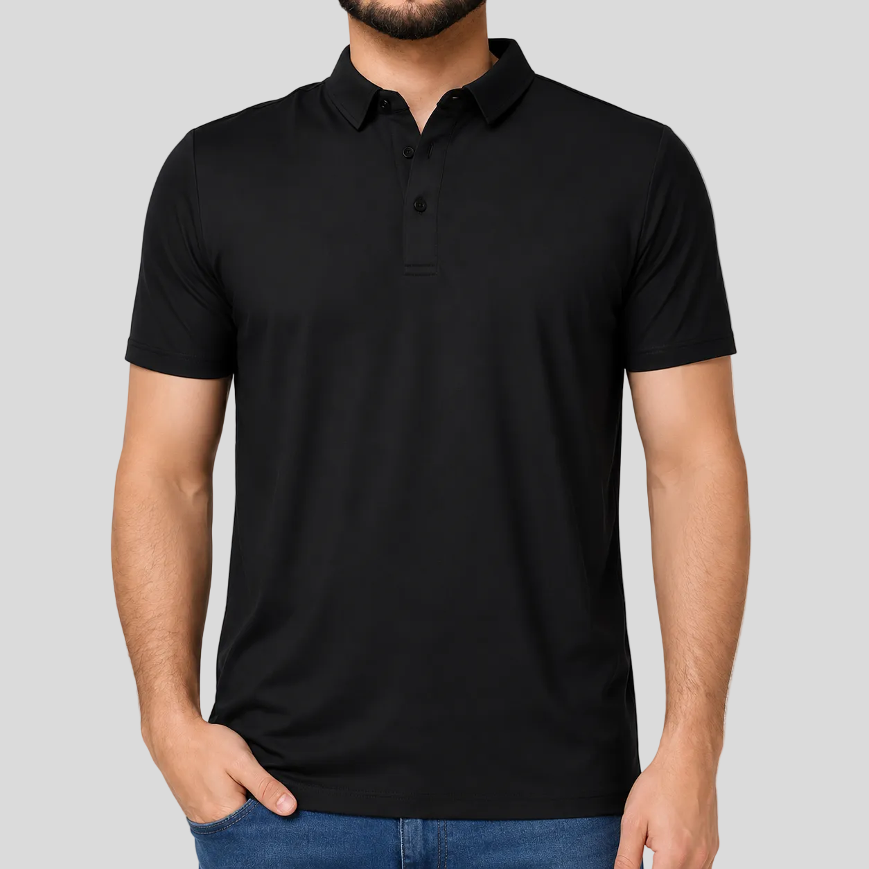 Camisa Polo Masculina - Seda Gelo (Compre 1 Leve 2)