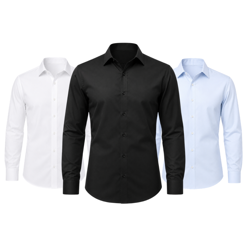 Camisa Social Masculina - Premium (Compre 1 Leve 3)