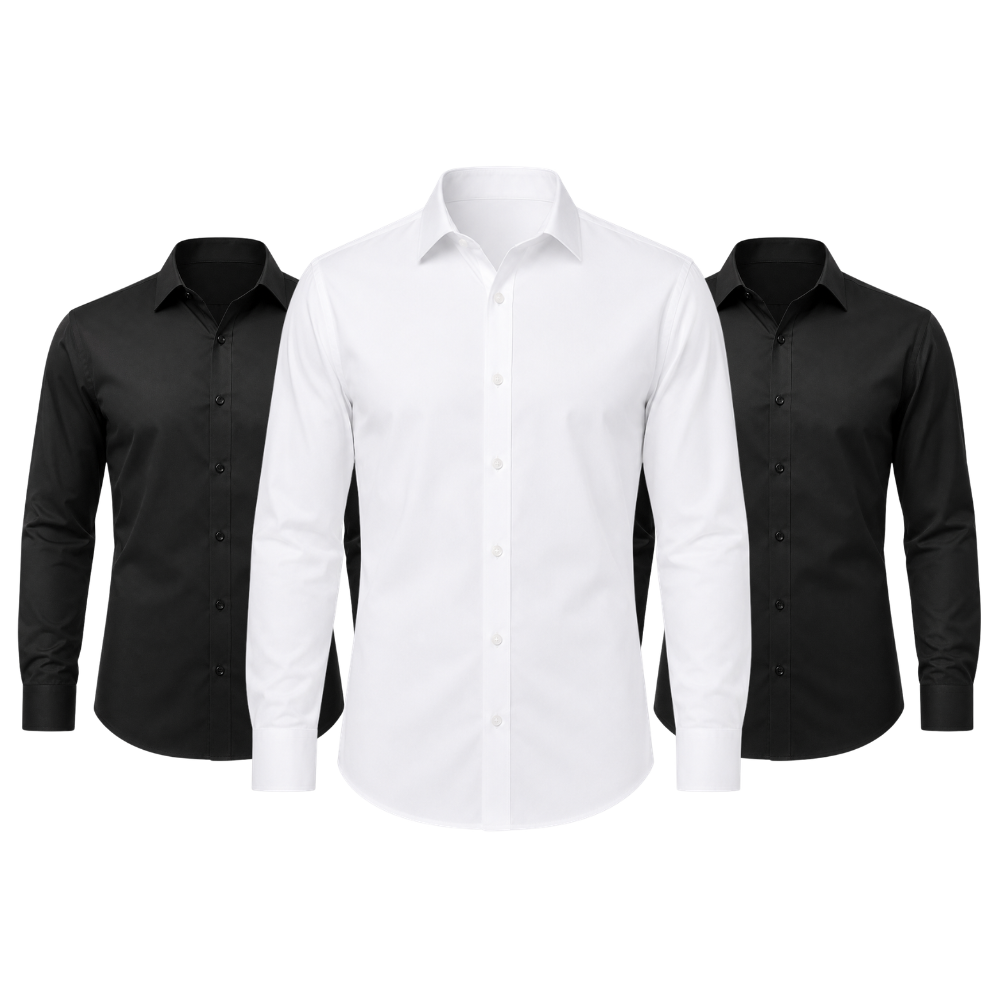 Camisa Social Masculina - Premium (Compre 1 Leve 3)